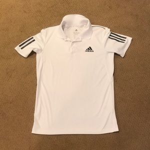 Mens Adidas Climacool Size Small White Logo Short Sleeve